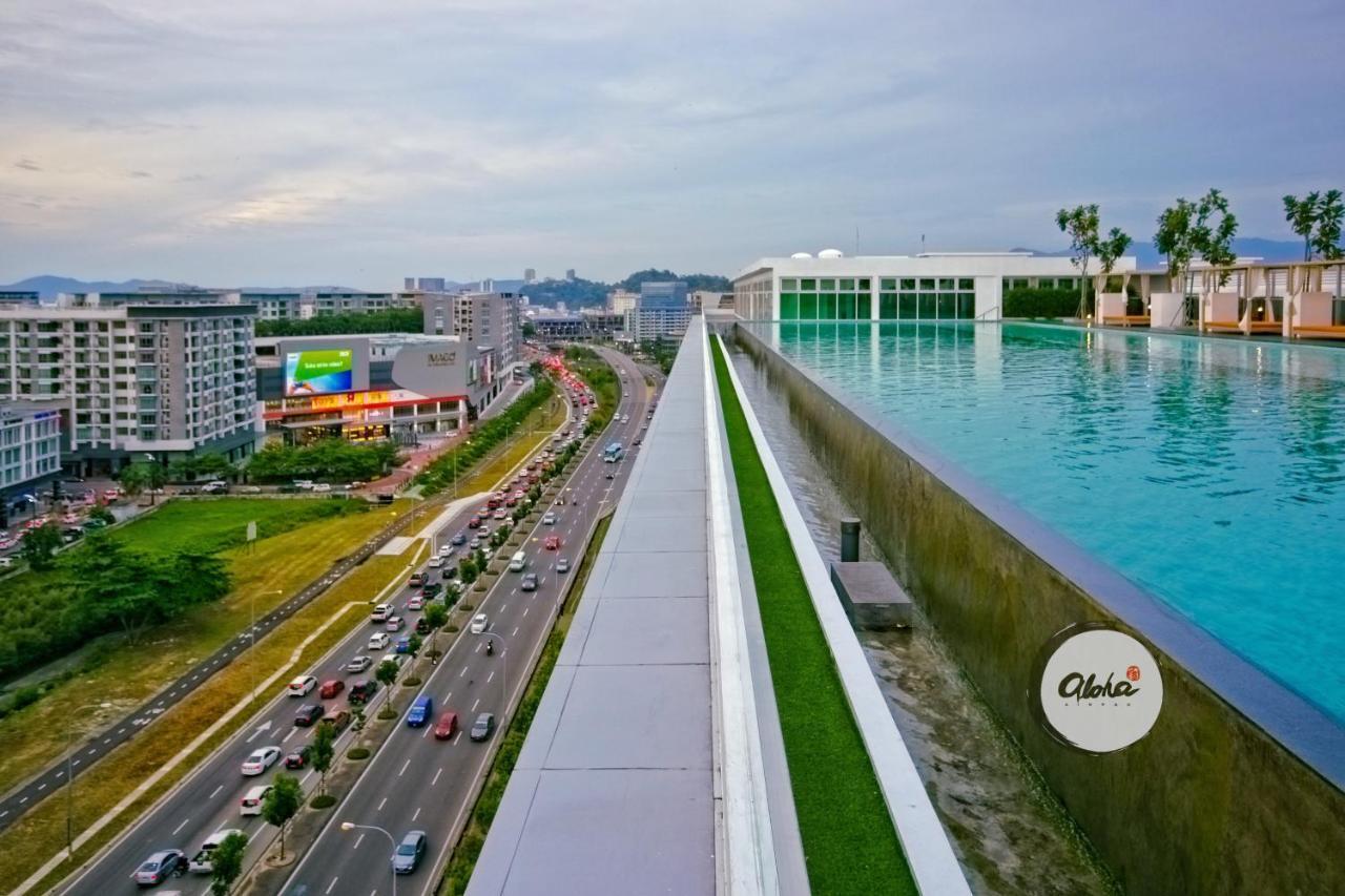 Stunning Sunset@Rooftop 2Br Suite Opposite Imago Mall B3-09B Kota Kinabalu Buitenkant foto